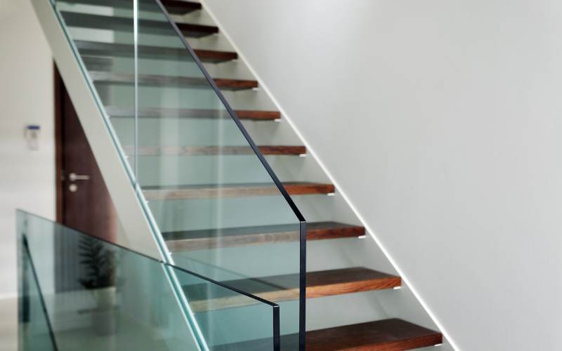 Frameless Glass Balustrade Staircase