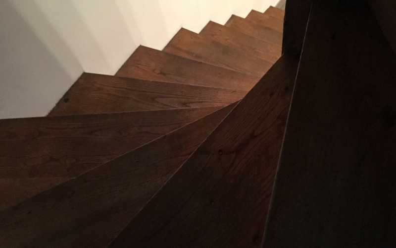 Dark Timber Stairs
