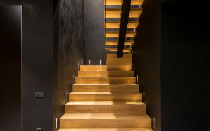 Light Timber Stairs